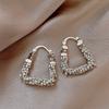 Luxurious And Sophisticated Earrings, Trendy Stud Earrings With A Retro Feel.