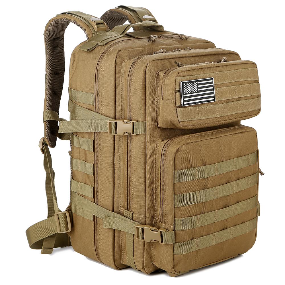Tactical Backpacks Outdoor 45L Large Capacity Man 3 Days Molle Hking Bags For Outdoor Trekking Camping Backpack