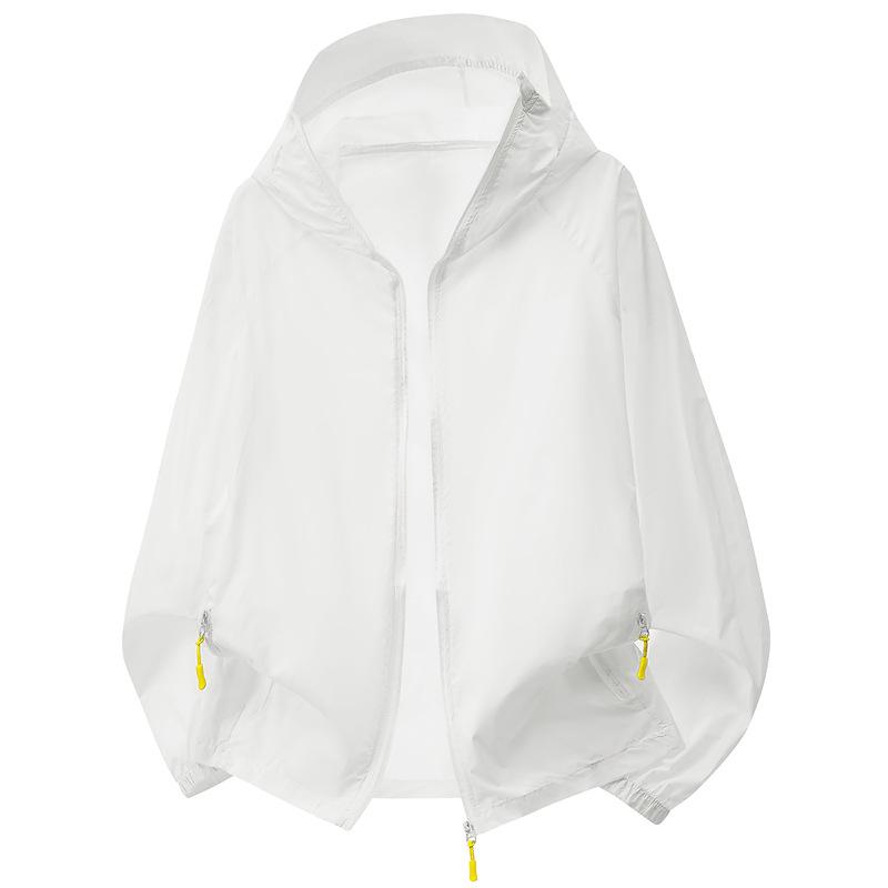 Unisex Ultra-Thin Ice Silk Hooded Quick Dry Sun Protection Wear