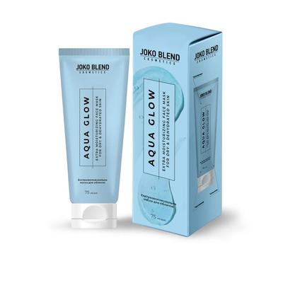 Ekstra nawilżająca maska do twarzy z kwasem hialuronowym Aqua Glow 75 ml