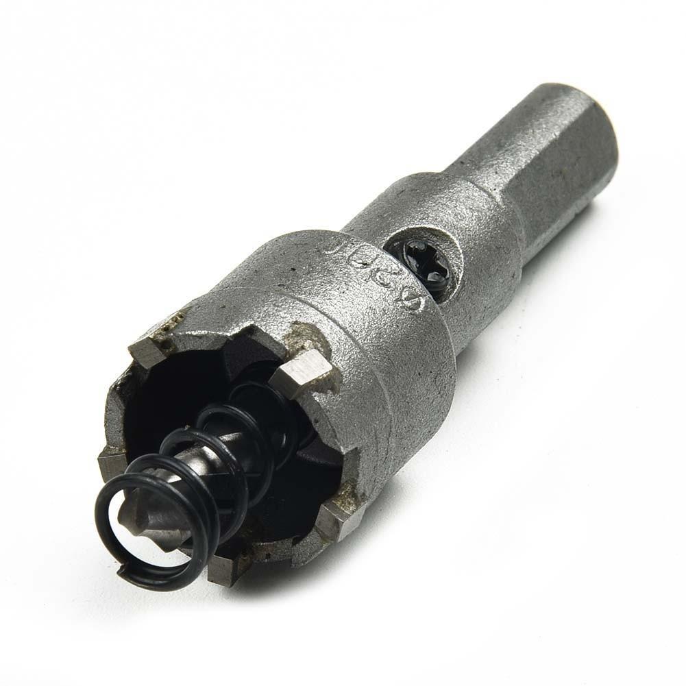 Versatile Carbide Tip Drill Bits Set for Stainless Steel 15 55mm Diameter