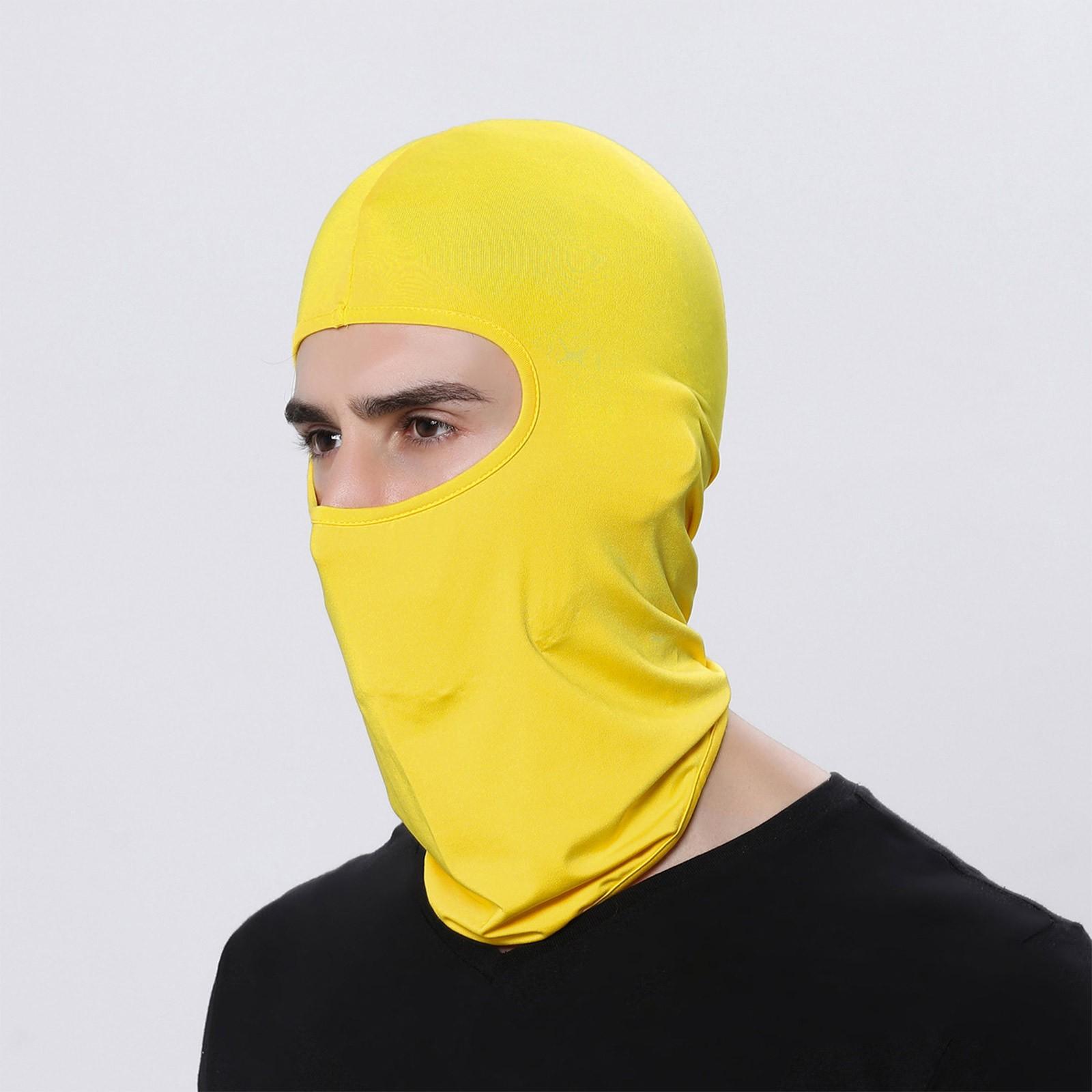 

Candy Colored Outdoor Cycling Face Mask Windproof Sports Headscarf Sun Hood Hat One Size