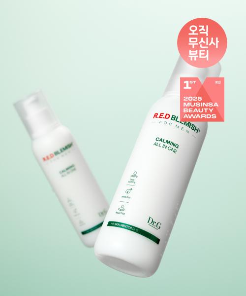 Dr.G Red Blemish for Men Soothing All-in-one (1+1) 150mL 150mL All-in-one (1+1 Pack)