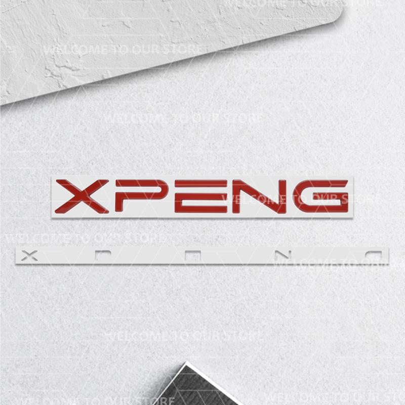 

Auto 3D Metal For Xpeng P7 G3i G6 G9 N5 X2 X9 P5 F30 G3 H93 LOGO Emblem Car Trunk Badge Sticker Letters Nameplate Decals Styling
