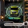 TapestryDAF Custom Name Text Personalized Wall Hanging Tapestry Home Wall Decor