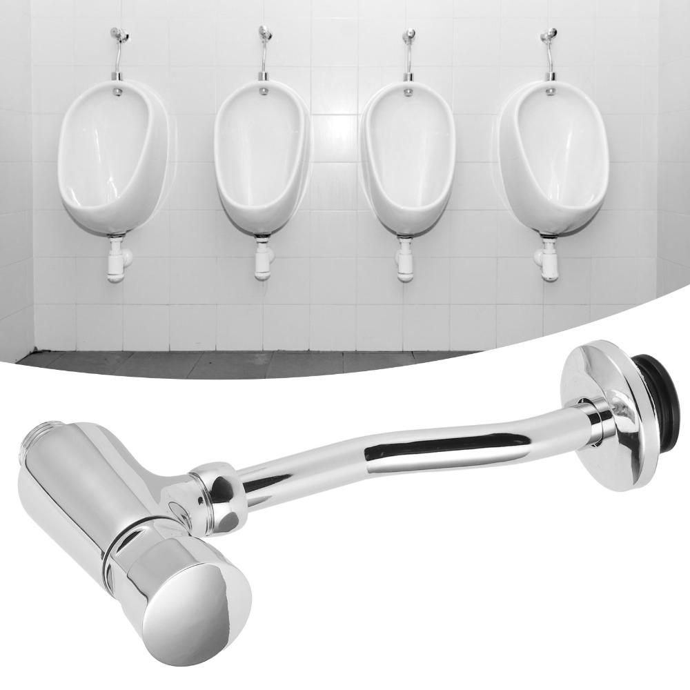 G1/2 Connection Urinal Flush Valve Wall Mounted Manual Flush Valve  Urinal Application