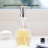 Umbra Hand Soap Dispenser, BathroomKitchen, Soap Pump, Soap Bottle, Simple and Stylish, Hand Wash, 296ml, Droplet, Clear, 2020163165