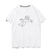Fun Pure Cotton Cartoon Printed Unisexs And Unisexs Fashionable Loose Short Sleeved Summer New Personalized Casual Tshirt