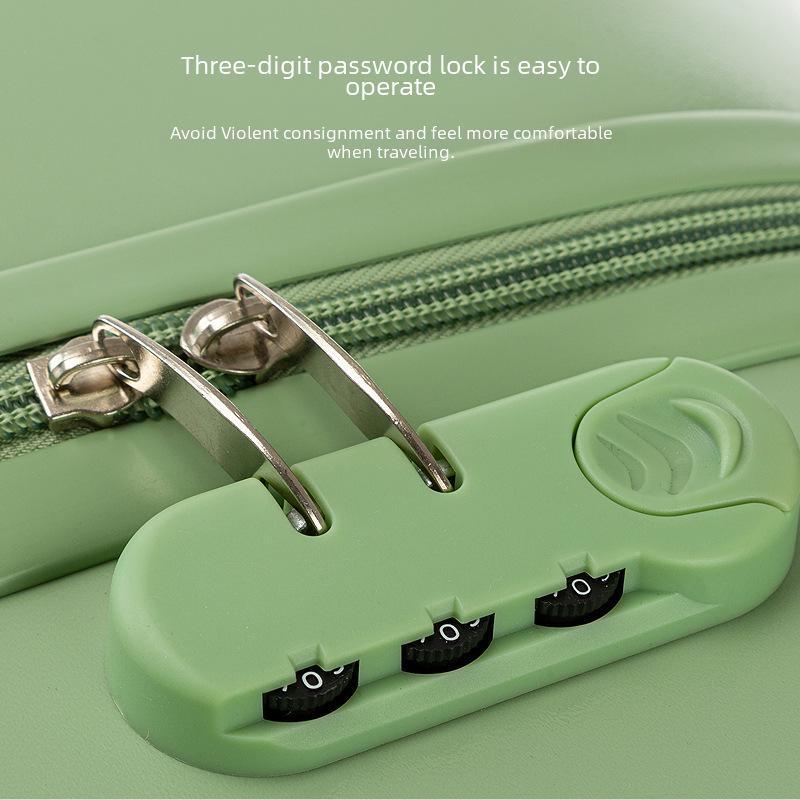 „Walizka o dużej wartości”: Lekki wózek dla kobiet i mężczyzn, 20-24 cale, bezpieczne zamknięcie na hasło, idealny w podróż"