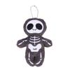 Halloween Funny Skull Mummy Plush Toy Bat Creative Stuffed Doll Keychain Bag Pendant Key Hanging Decor Fun Holiday Gifts