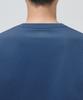MUSINSA STANDARD Crew Neck Long Sleeve T-Shirt [Grayish Blue]