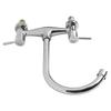 Chrome Hot And Cold Mixing Faucet Hole Deck Kitchen Sink Solid Brass Chrome Construction Applicable Scenario Applicable
