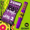 ZONE Series Megahertz 2 Purple 2BA Soft Tip Darts with Spare High Quality for Beginners and Practice Darts D-CRAFT Parts,