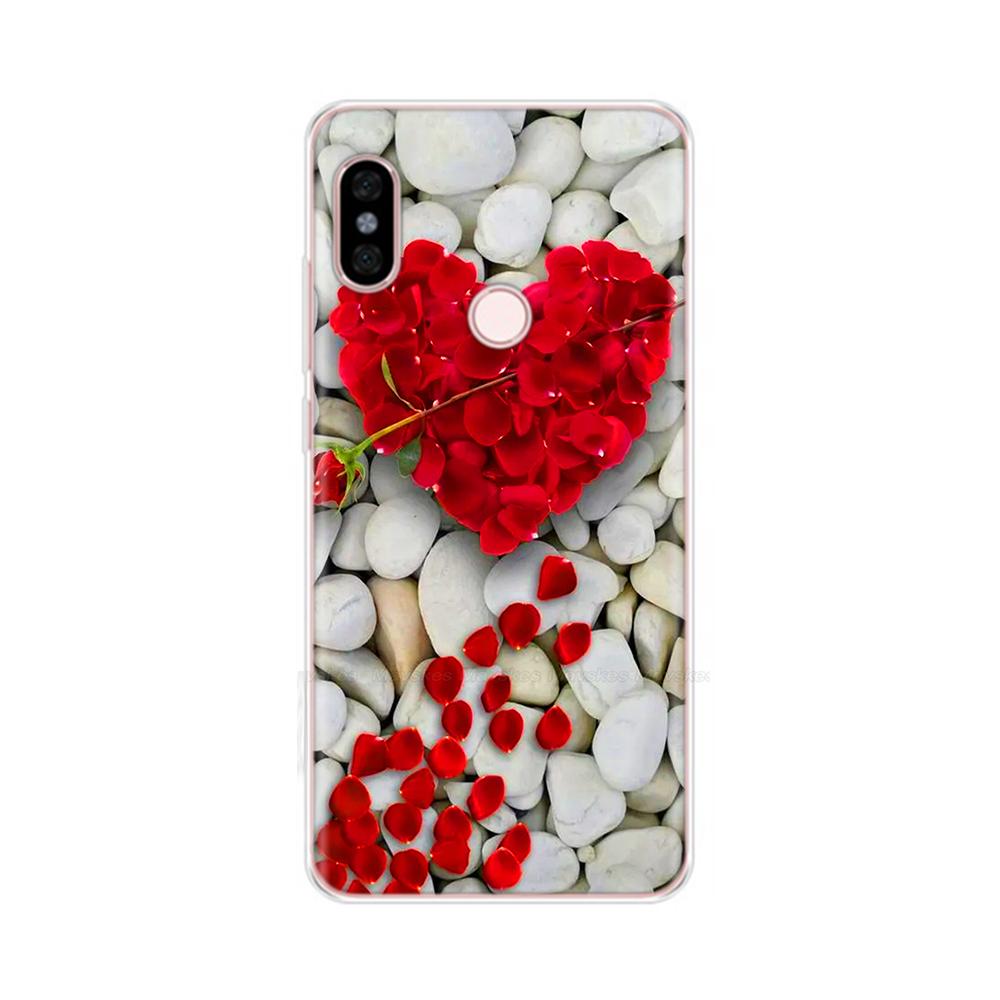 For Xiaomi Redmi Note 5 Case Note5 Cute Love Heart Phone Cover Soft Silicone Fundas For Xiomi Xiaomi Redmi Note 5 Pro Cases Capa