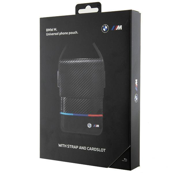 Torebka Bmw Bmowbpucartcbk Wallet Bag Czarny/Black Carbon Tricolor Line