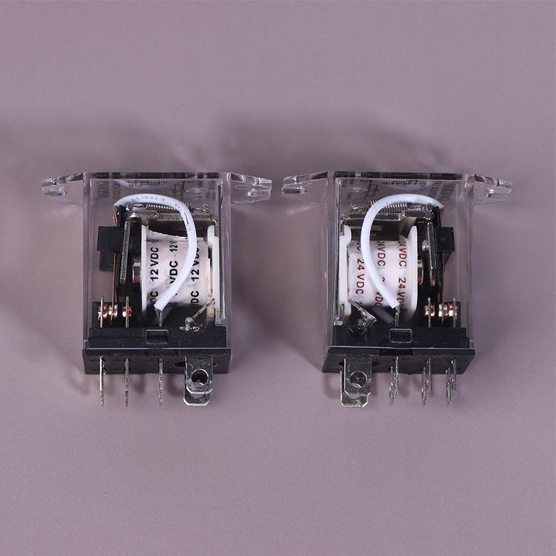 Jqx-13F Hh62P Silnoproudové Relé Cívka Všeobecné Dpdt Mikro Mini Elektromagnetický Reléový Spínač Se Zásuvkovým Základem Ac220V Dc12V24V