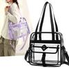 Transparent Pvc Shoulder Bag Travel Backpack With Sealed Design For Daily Use