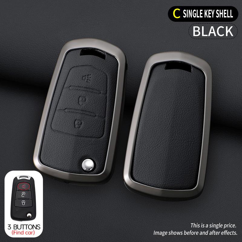 3 Buttons Car Remote Key Case Cover Shell For Great Wall Wingle 5 6 3 7 Voleex C30 Steed Haval Gw Hover H5 Key Cover Accessories