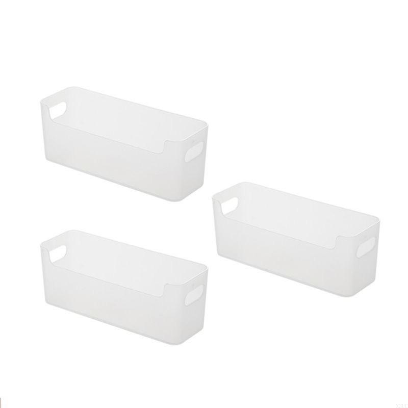 3Pcs Easy Install Hanging for Bathroom Multifunctional Storage Boxes for Renters Kitchen Accessories Holder X3UC