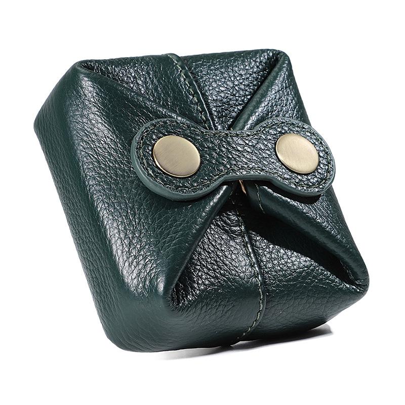 

Small Square Bag, Lipstick Earphones, Data Cable, Anti-lost Storage Bag. bottom length 9cm, width 4cm, height 10cm зелёный