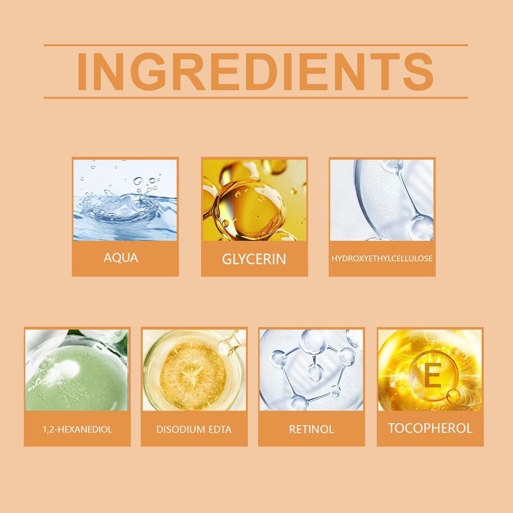 Retinol Serim , Used On The Face , Reduces Wrinkles , Fading And Signs Of Aging ,30ml