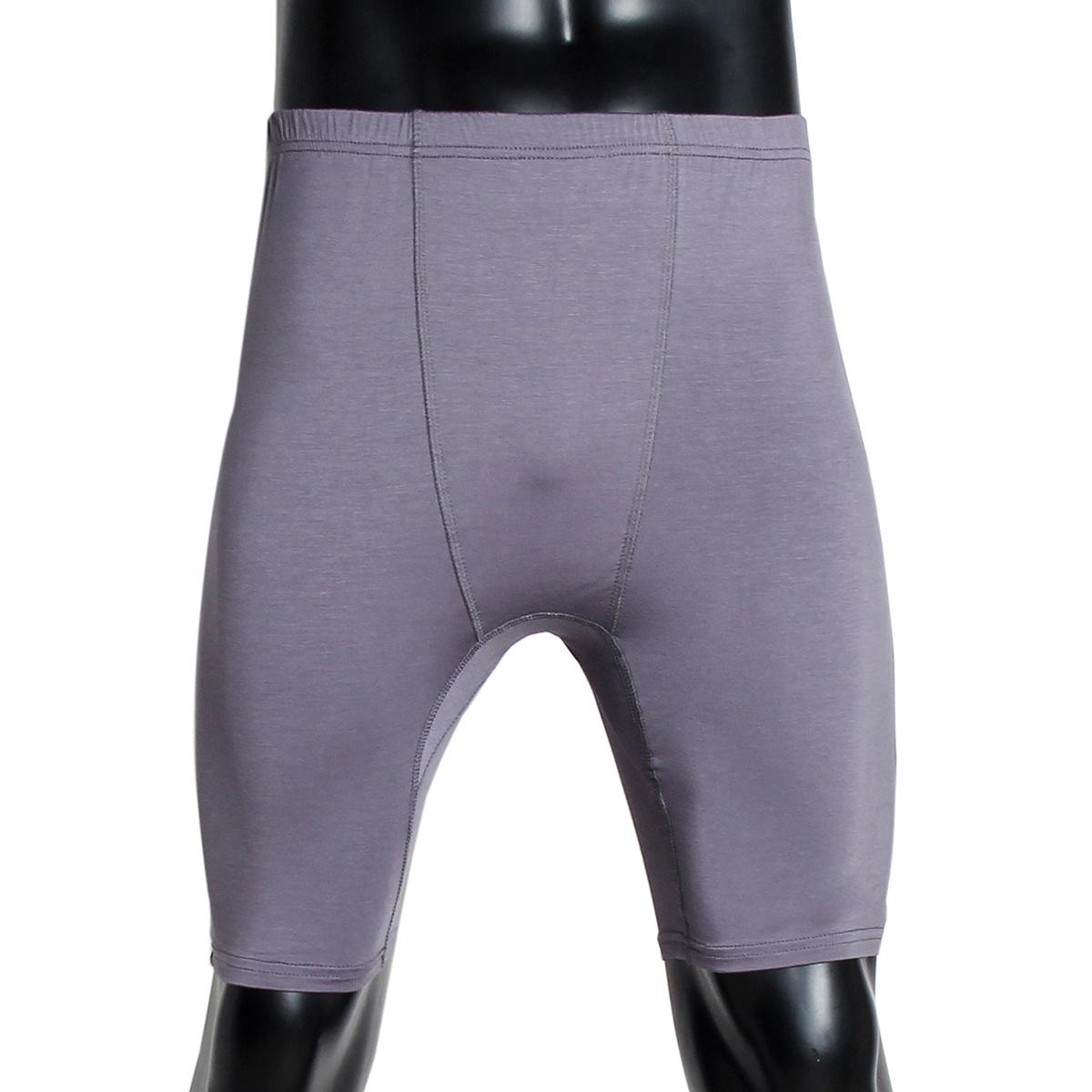 

Мужской халат из модала однотонный с шортами-трусами H3303 Double Extra Large