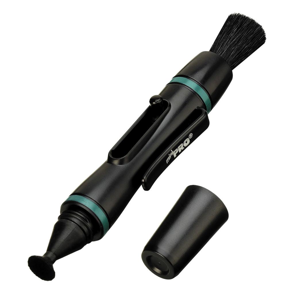 HAKUBA Lens Pen 3 Mini Pro Lens Black Cleans with Just One Pen (Compact Cleaner) (KMC-LP15B) -