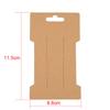 50pcs/lot Necklace Paperboard Earring Cards Cardboard Holders Display Hairpin Bracelet Organizers For Making Jewelry Packaging
