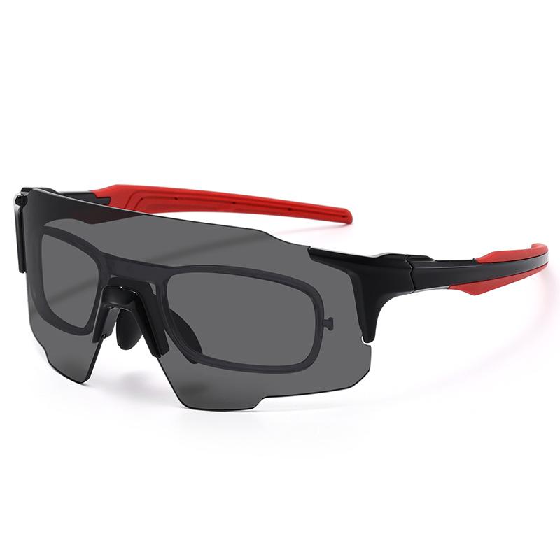 

TR90 Public Road Cycling Anti-Fog Goggles Sports Motorcycle Windproof Goggles Fishing Walking Leisure Goggles Compatible With Myopia Glasses