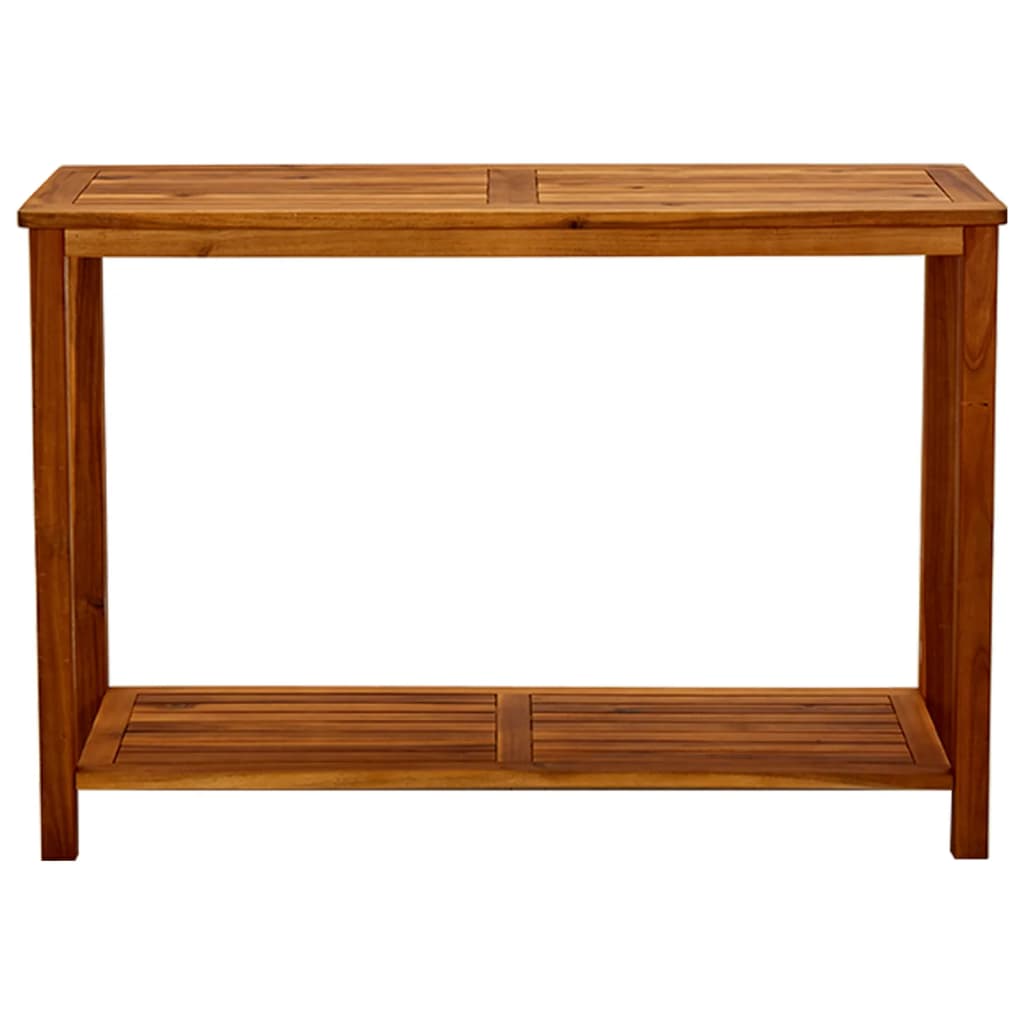 Garden Console Table 110 x 40 x 75 cm Solid Acacia Wood