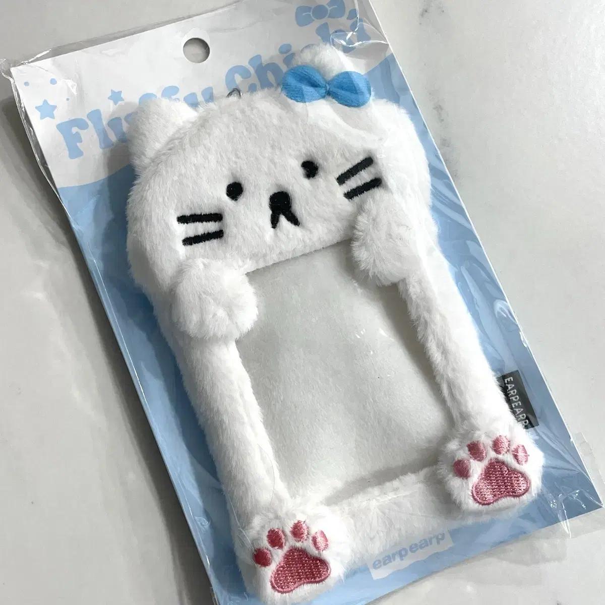 

After Ribboncich Fur Photo Card Holder Sell Photo Card Foca Storage Cat