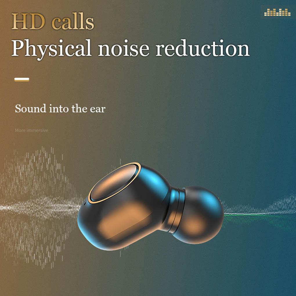 Bluetooth 5.0 Earphone Wireless In-ear Stereo Headset Noise Reduction Earphone