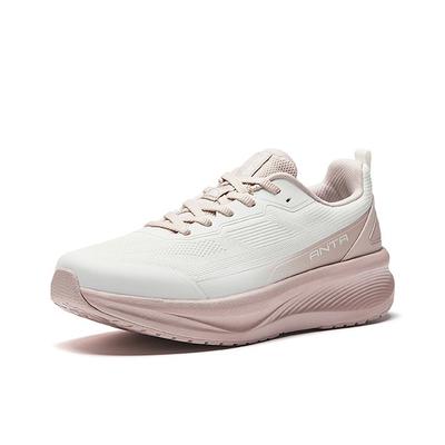 Shenhung 13 Bequeme Mode Rutschfest Verschleißfest Low-Top Trainingsschuhe Damen Sneaker Papierweiß Lotusgrau 122547718-4