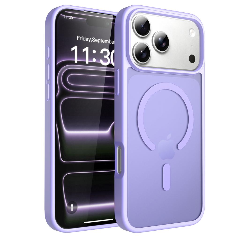 For Apple 16 Promax Two-in-one Magnetic Phone Case Anti-fall for IPhone 17 Skin-feel Protective Cover