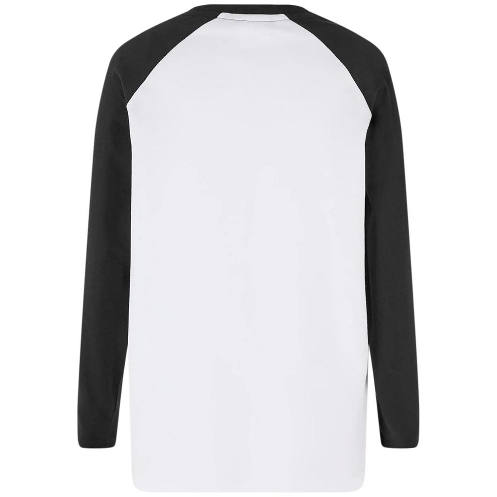 Urban Classics Boys Organic Oversized Raglan Long-Sleeved T-Shirt (Pack of 2)