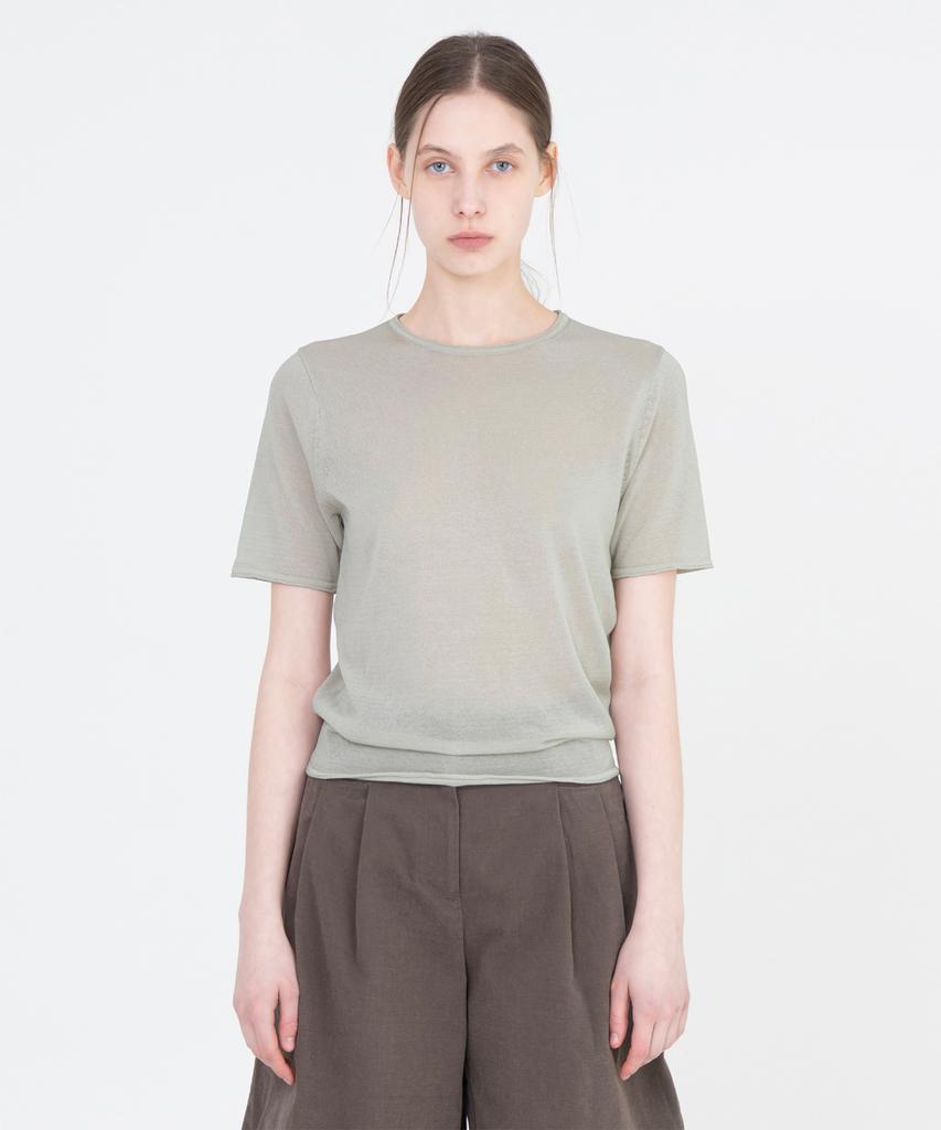 Beulaunyadeu W Half Knit, Ecru