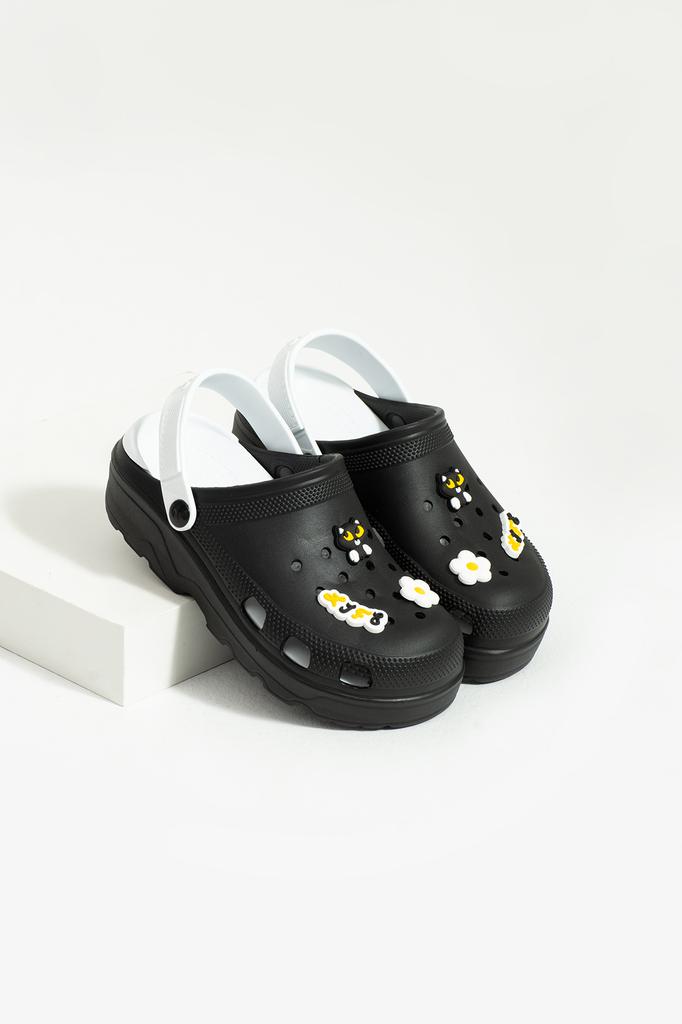 Pembe Potin Comfortable Sole Eva Women's Sandals with Cat Mascot 001-0222-23