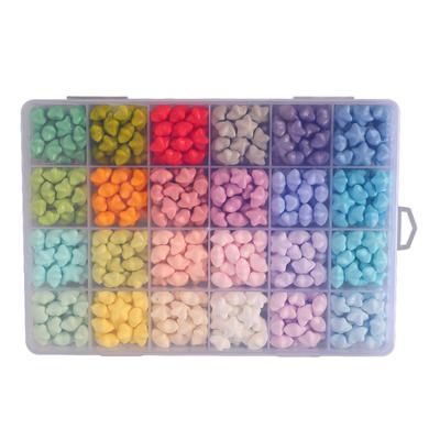 Sealing Wax Beads Assorted Colors Star Shape Odourless Smokeless Quick Dry Wax Stamp Beads for