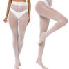 Kave 2 Paia Collant Sexy Ultra Sottili Lucidi all'Olio per Donna Alta Elasticità 15D Collant Lisci Color Caffè Gambe Snelle Rinforzo Punta
