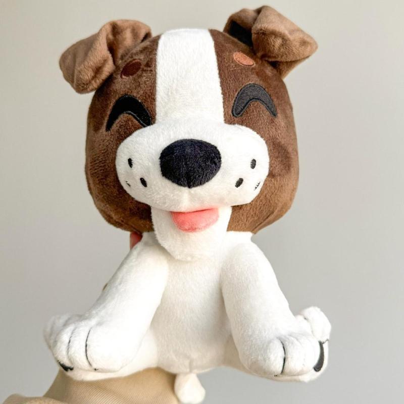 

Kingdom Come 2 Plush Toy Mutt Dog Stuffed Doll Yellow Horned Character Plushie Game Peripheral Soft Collectible Figure Gift for Kids and Fans 25cm белый