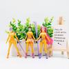 8pcs/Set Anime Kpop Demon Hunters Action Figure Toy Derpys Tiger Rumi Mira Zoey Sussy Figurine Doll For Kid Fans Gift Ornament
