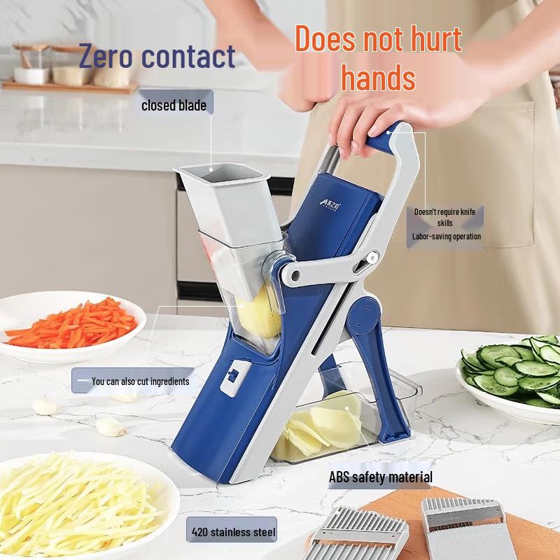 

Meizhiko Multi-function Vegetable Slicer with Hand Guard