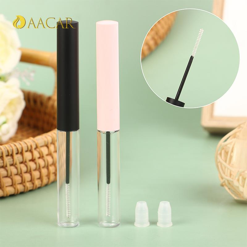 5ML Super Fine Brush Mascara Empty Tube Gradient Color Cosmetic Eyeliner Bottle Refill Container Makeup Brush