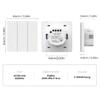 Tuya 1-Channel Zigbee Wall Switch White