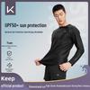 Keep Men's Long Sleeve Quick-Dry Swim Top