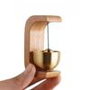 Copper Magnetic Natural Beech Wood Wind Chime Doorbell - Soothing Sound, Eco Friendly Gift, Home Car Office Christmas Decor