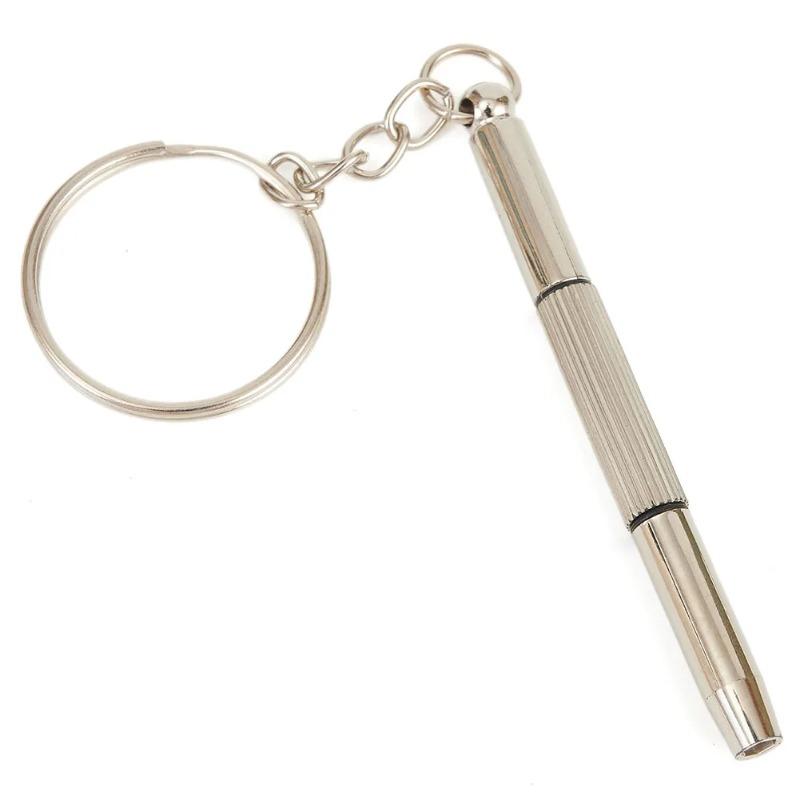 

Multifunctional Mini 3in1 Precision Repair Screwdriver Glasses Phone Watch Screw Repair Tool Keyring Keychain