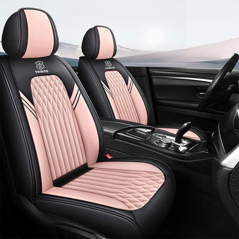 All-Season Full Leather Car Seat Cushion and Cover for Comfortable Fit