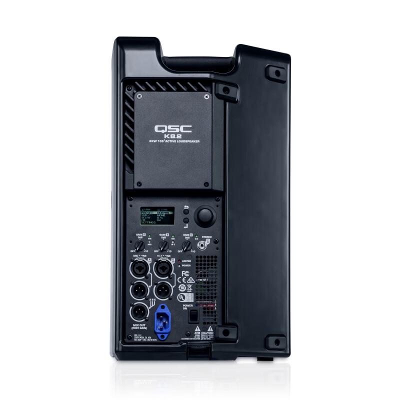QSC K8.2 High-Power Active Speaker CN plug (adapter included)