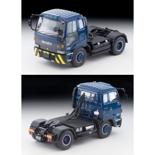 Tomytec Tomica Limited Vintage Neo LV-N347a Isuzu 810EX Tractor Head, Navy Blue, Finished Product, Model 333258